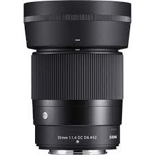 Sigma 30mm f/1.4 DC DN Contemporary Lens for FUJIFILM X Sigma Lens - Mirrorless Fixed Focal Length