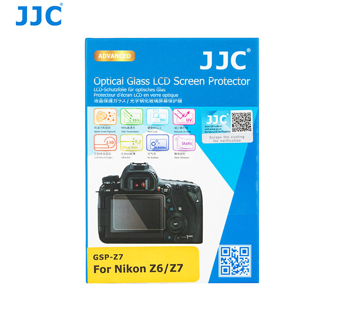 JJC Optical Glass Screen Protector for Nikon Z6/Z7 JJC Screen Protector