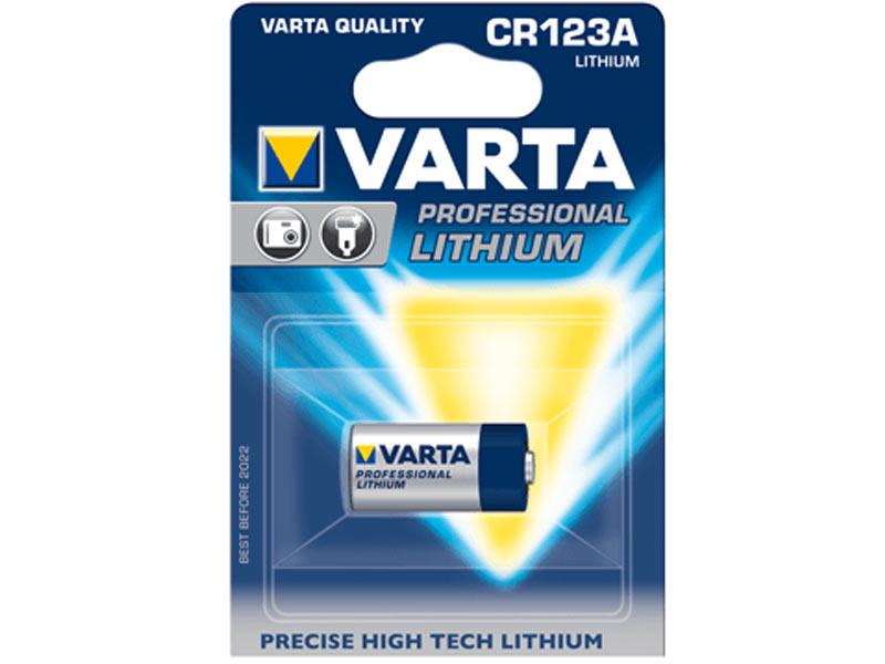 Varta Professional 1 Blister Pack Lithium Battery CR123A Varta Disposable Batteries