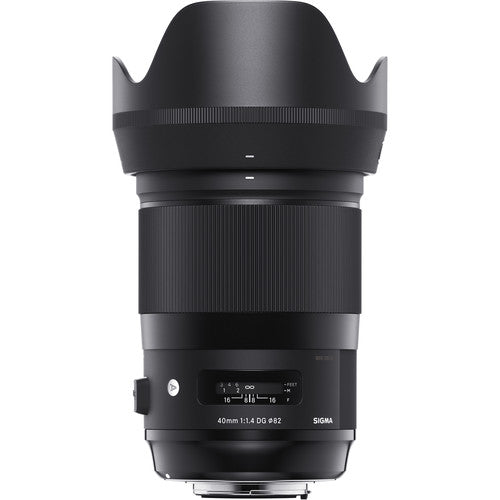 Sigma 40mm f/1.4 DG HSM Art Lens for Nikon F Sigma Lens - DSLR Fixed Focal Length