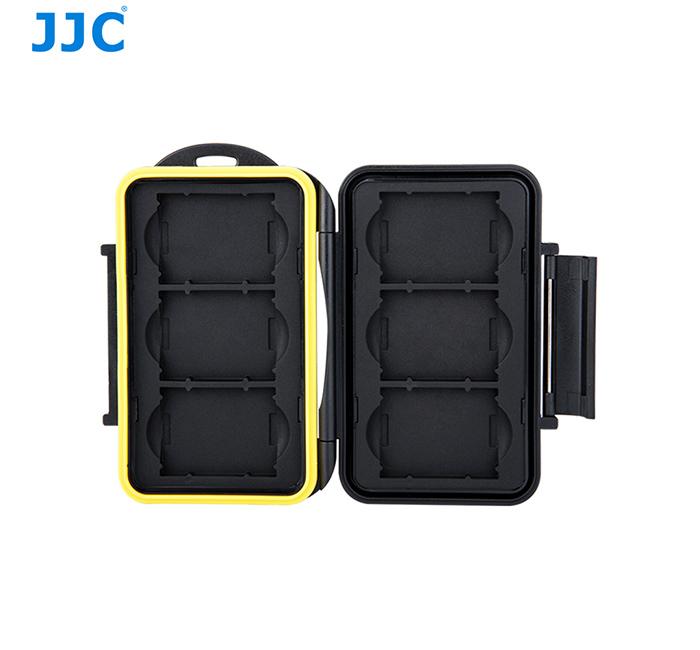 JJC MC-XQD 6 Slot Card Wallet JJC Memory Card Case