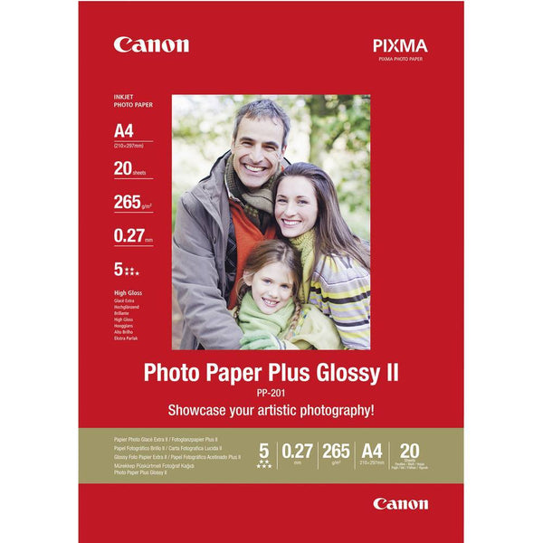 Canon PIXMA A4  Photo Plus Glossy II Canon Printer Ink