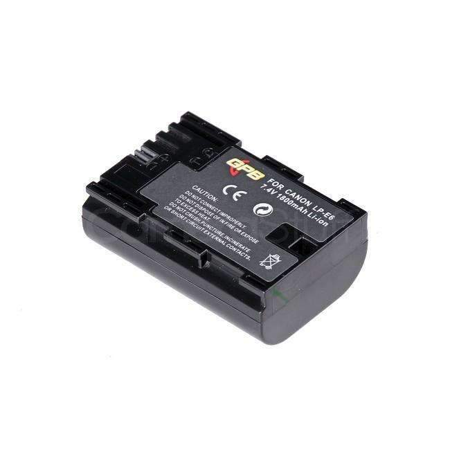 GPB Canon LP-E6 Battery with USB C Charge Input GPB Camera Batteries