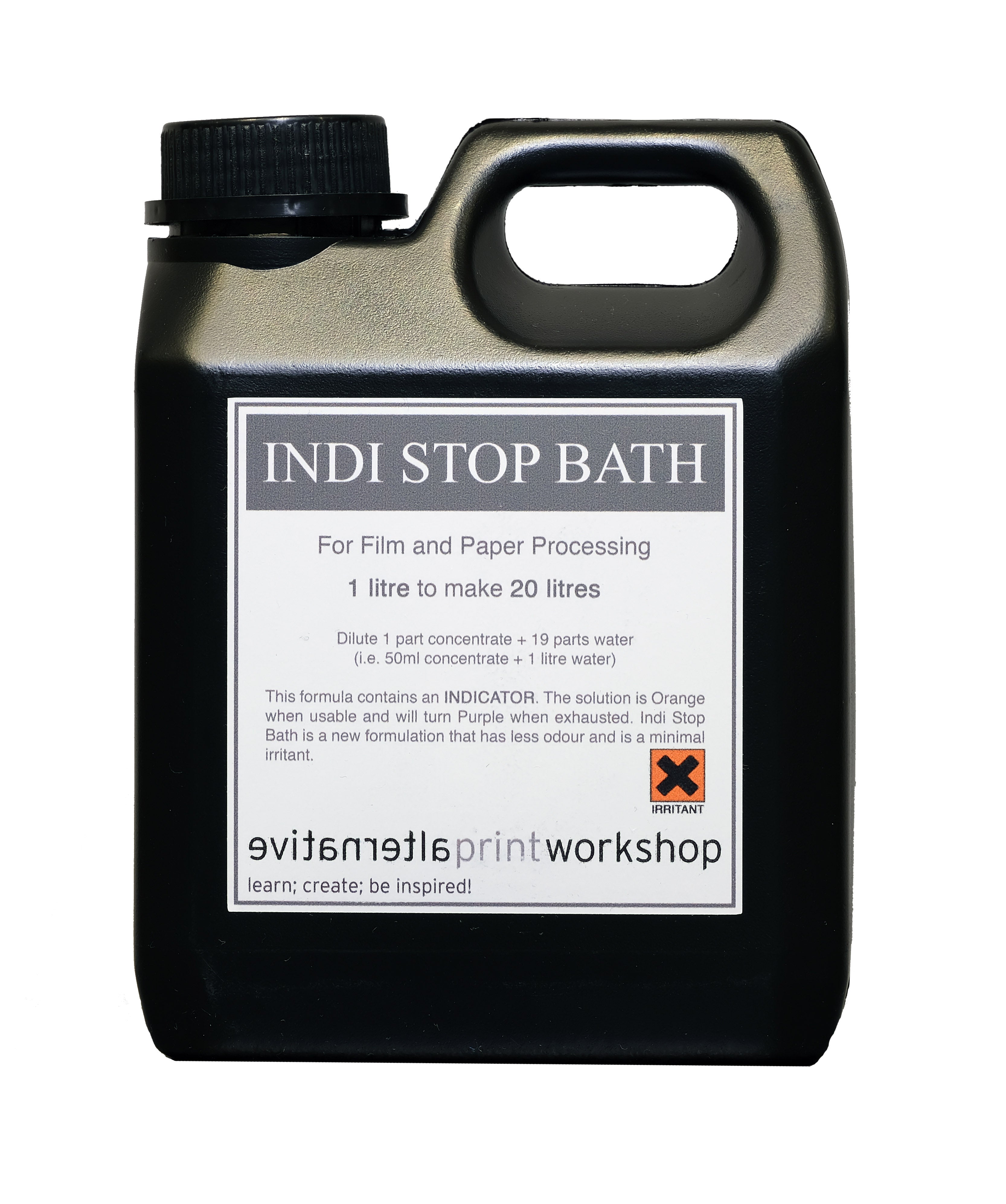Mono.Art Indi Stop Bath 1 Litre Mono.Art Darkroom Chemicals