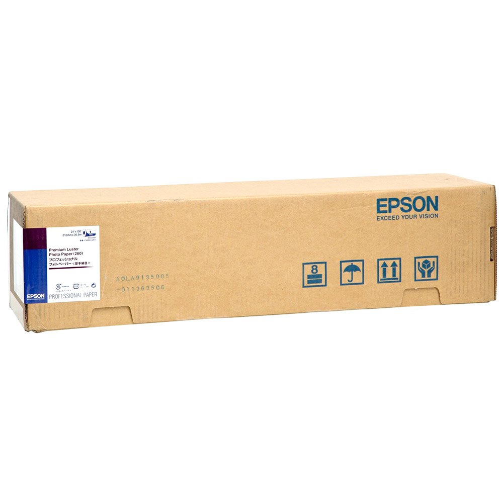 Epson Premium Lustre 260g 432 x 30.5m 17" Roll Epson Inkjet Paper