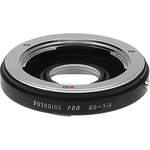 FotodioX Pro Lens Mount Adapter for Minolta MD Lens to Nikon F Mount Camera Fotodiox Lens Mount Adapter