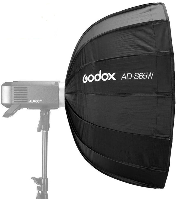 Godox AD-S65W Dome Parabolic Softbox 65cm for Godox AD300Pro & AD400Pro Flash Light Godox Softbox