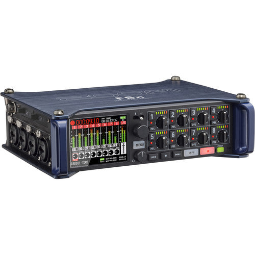 Zoom F8n 8-Input / 10-Track Multitrack Field Recorder Zoom Audio Recorder