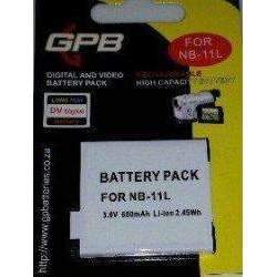 GPB Canon NB-11L Battery GPB Camera Batteries