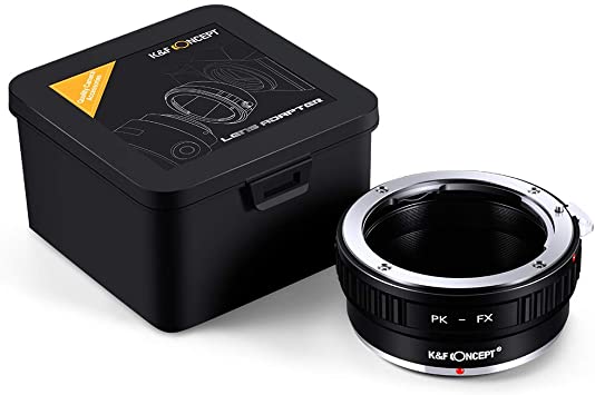K&F Concept Lens Mount Adapter Pentax PK Lens to Fuji FX Camera body K&F Concept Lens Mount Adapter
