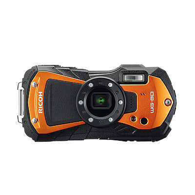 Ricoh WG-80 Digital Camera Orange Ricoh Digital Cameras
