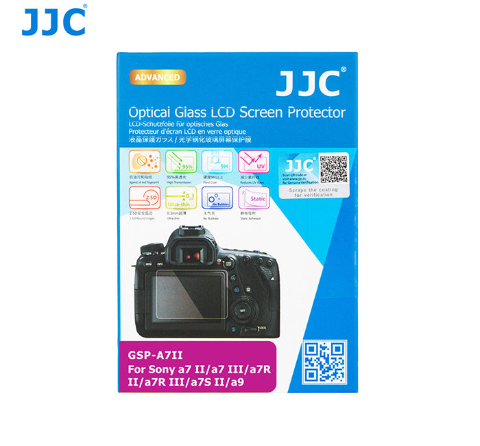 JJC Optical Glass Screen Protector for Sony A7 Series JJC Screen Protector