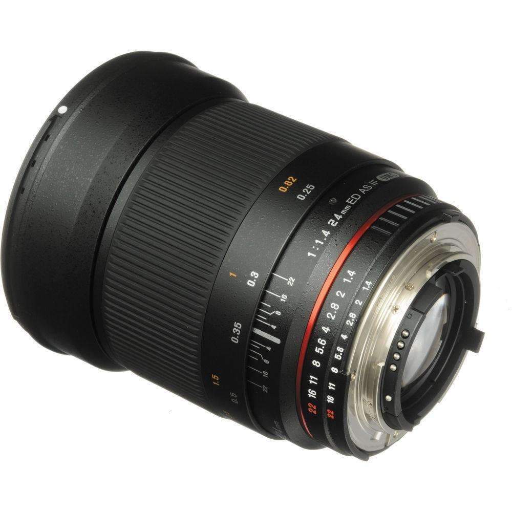 Samyang 24mm F1.4 ED AS IF UMC with AE Chip (Nikon) Samyang Lens - Cine