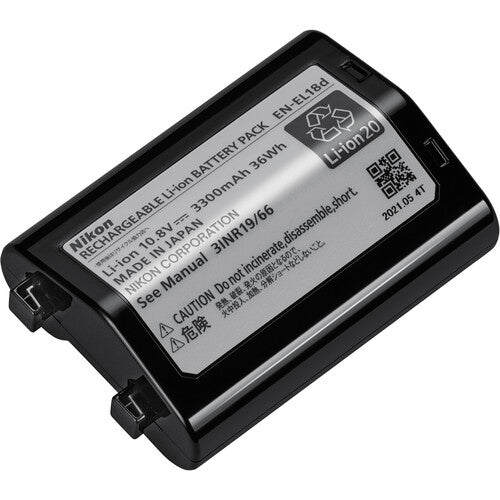 Nikon EN-EL18d Rechargeable Lithium-Ion Battery Nikon Rechargeable Batteries