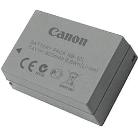 Canon NB-10L Battery Pack Canon Camera Batteries
