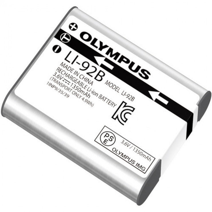 Olympus LI-92B Lithium Ion Battery OM SYSTEM Rechargeable Batteries