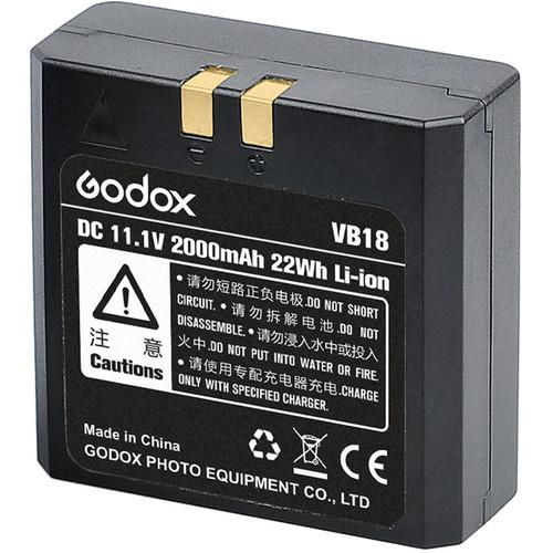 Godox VB-18 Li-Ion Battery Pack (11.1V, 2000mAh) Godox Flash Accessories