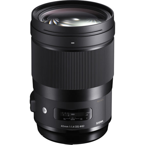 Sigma 40mm f/1.4 DG HSM Art Lens for Nikon F Sigma Lens - DSLR Fixed Focal Length