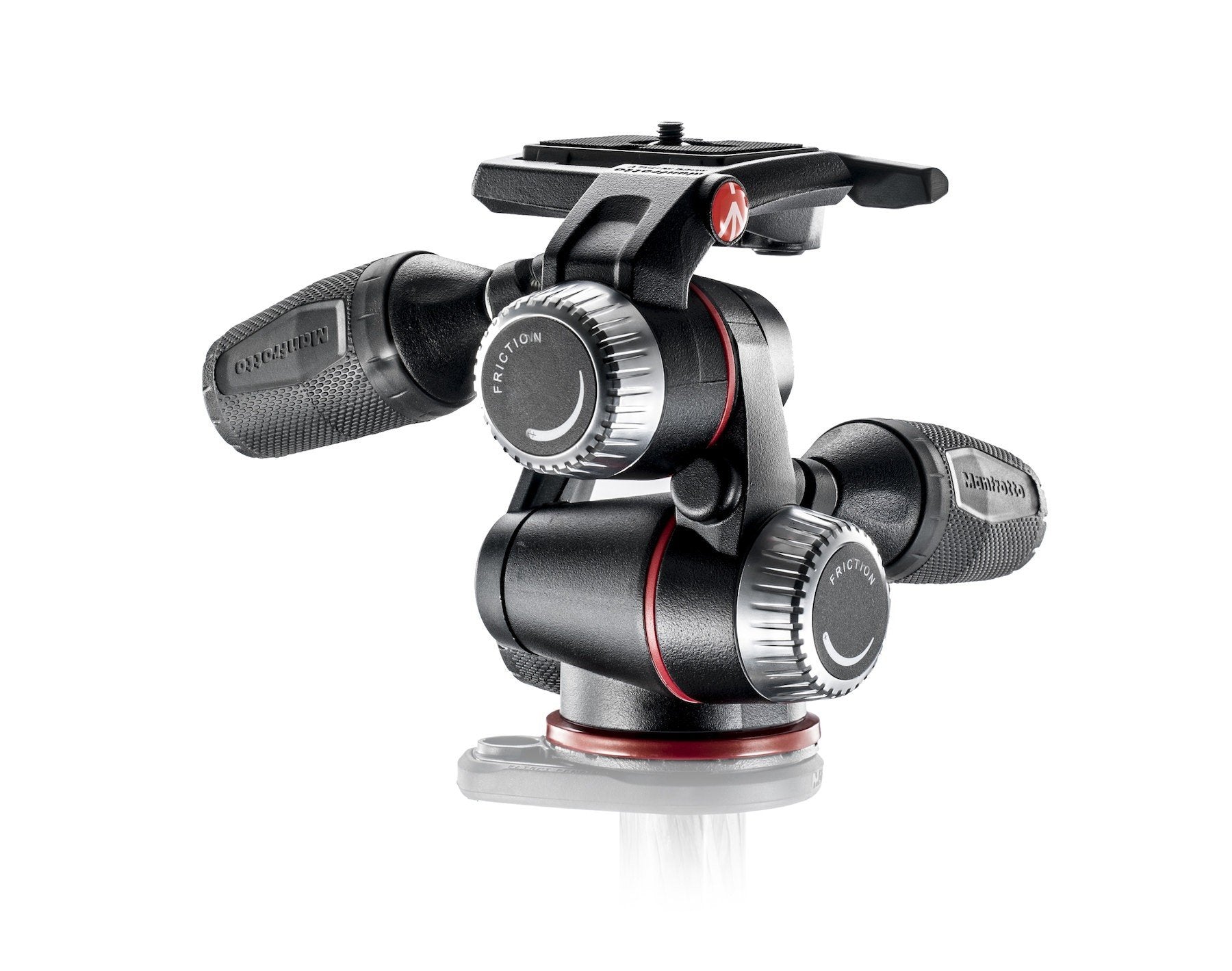 Manfrotto X-PRO 3-Way tripod head with retractable levers Manfrotto 3-Way Head