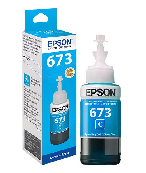 Epson T6732 Cyan Ink Bottle 70ml Epson Printer Ink