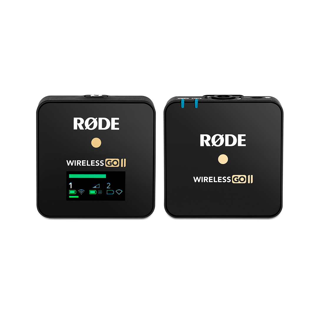 Rode Wireless GO II Compact Wireless Microphone System (2.4 GHz) Rode Microphone