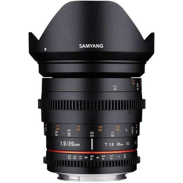 Samyang 20mm T1.9 ED AS IF UMC Cine Lens (Canon) Samyang Lens - Cine