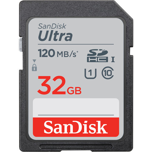 SanDisk 32GB Ultra UHS-I SDHC 120MB/s Memory Card Sandisk SD Card