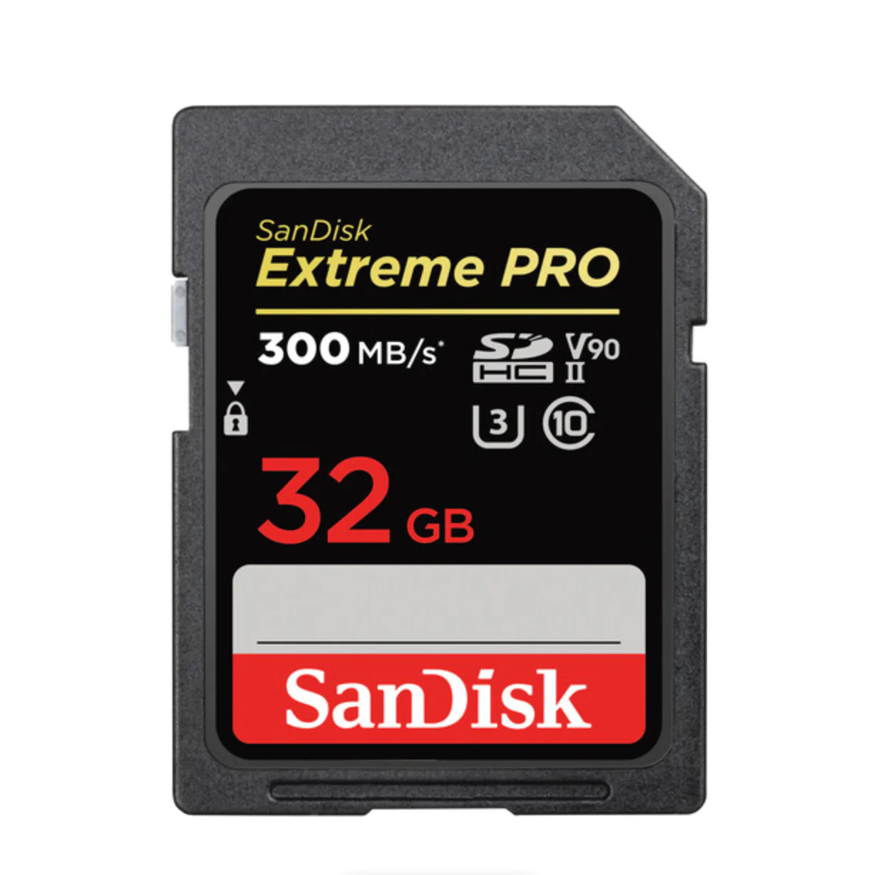 SanDisk 32GB Extreme PRO UHS-II SDHC Memory Card V90 Sandisk SD Card