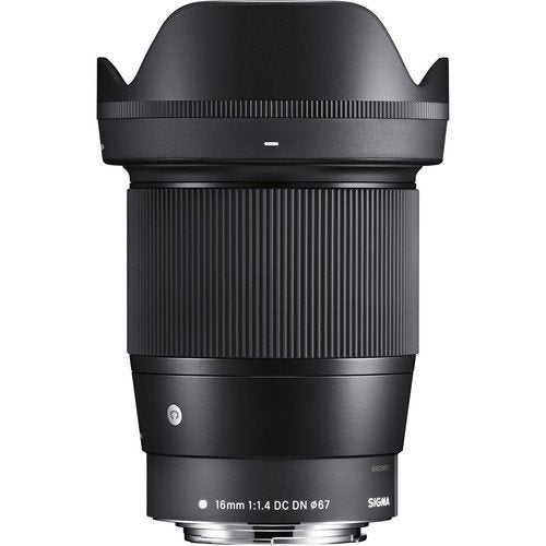 Sigma 16mm f/1.4 DC DN Contemporary Lens for Canon EF-M Sigma Lens - Mirrorless Fixed Focal Length