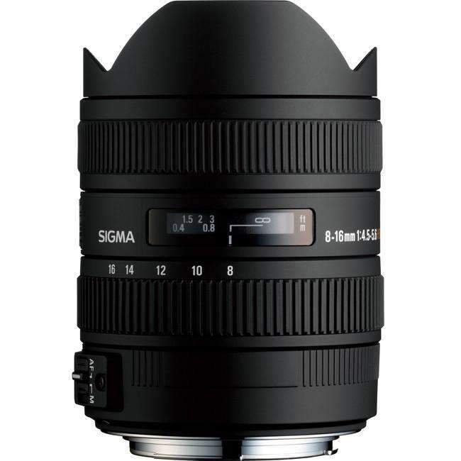 Sigma 8-16mm f/4.5-5.6 DC HSM Lens (Canon) Sigma Lens - DSLR Zoom