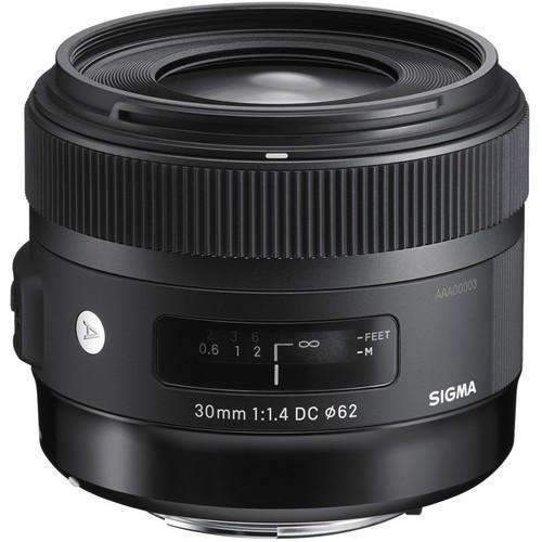 Sigma 30mm f/1.4 DC HSM Art Lens for Nikon F Sigma Lens - DSLR Fixed Focal Length
