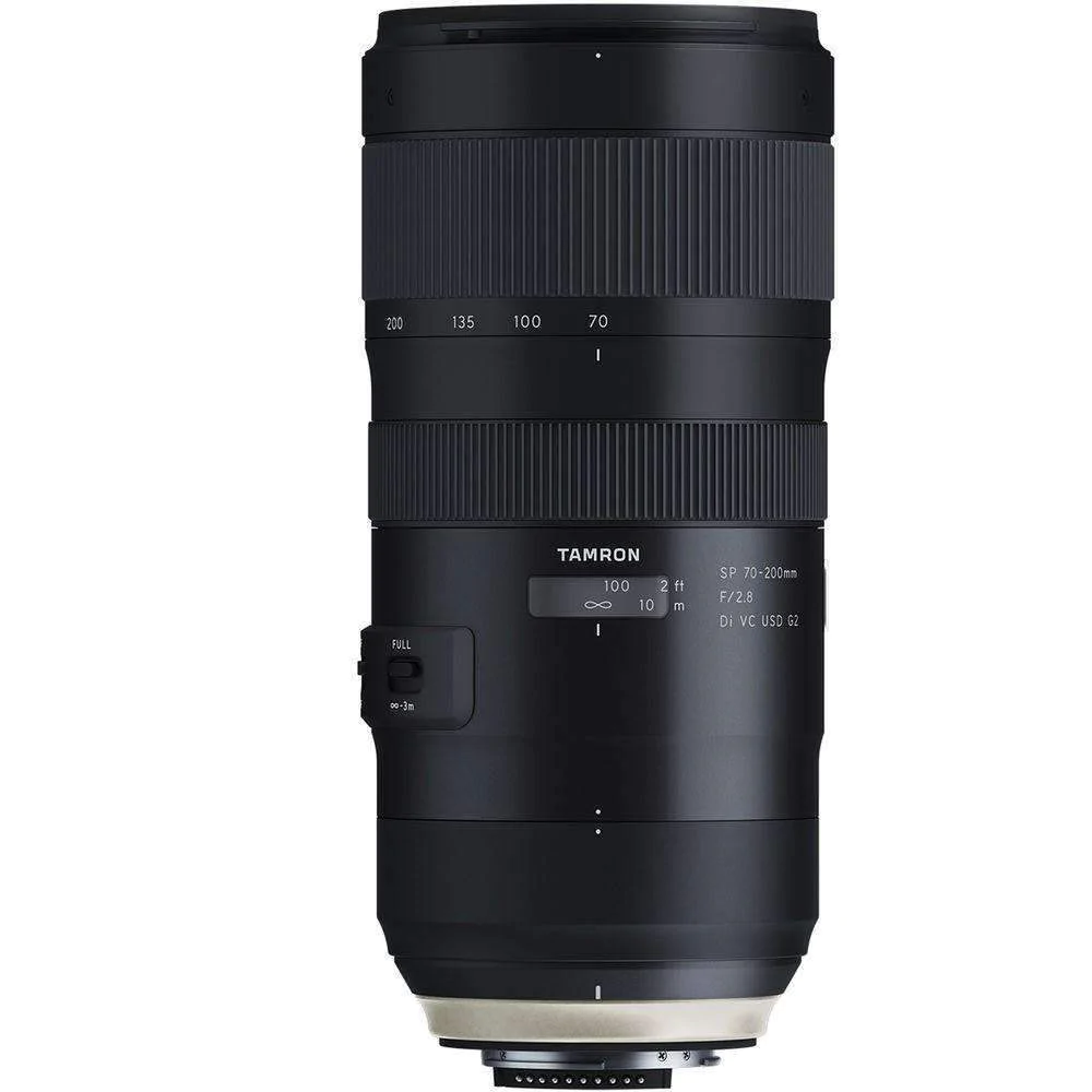 Tamron SP 70-200mm f/2.8 Di VC USD G2 Lens for Canon EF Mount Tamron Lens - DSLR Zoom