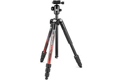 Manfrotto MKELEMII4RD-BH Element MII Red Aluminium Tripod with Ball Head Manfrotto Photo Tripod Kit