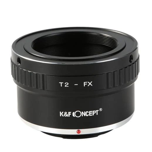 T2 Mount Lenses to Mount Fuji X Camera Adapter K&F Concept Lens Mount Adapter