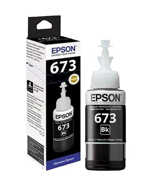 Epson T6731 Black Ink Bottle 70ml Epson Printer Ink